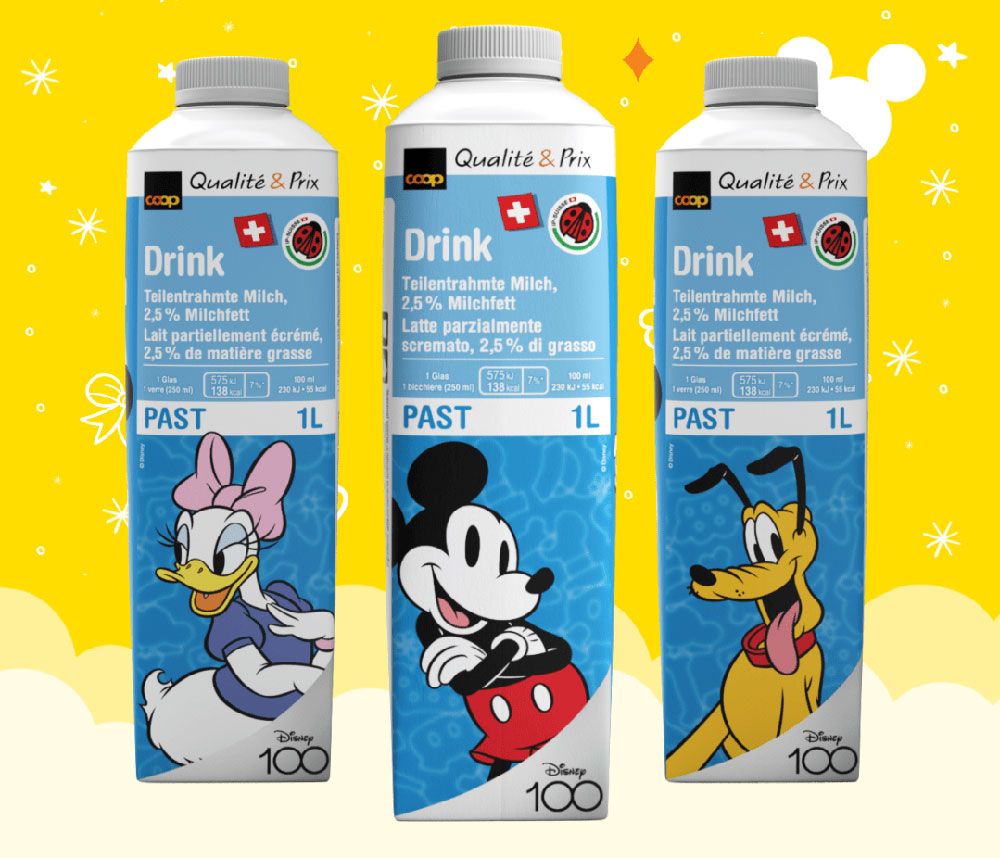 Sức sống mới cho hộp sữa từ thiết kế do Tetra Pak và Disney hợp tác