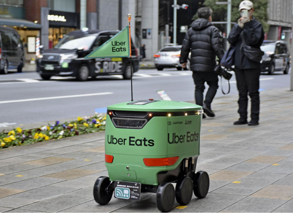 Uber Eats robot