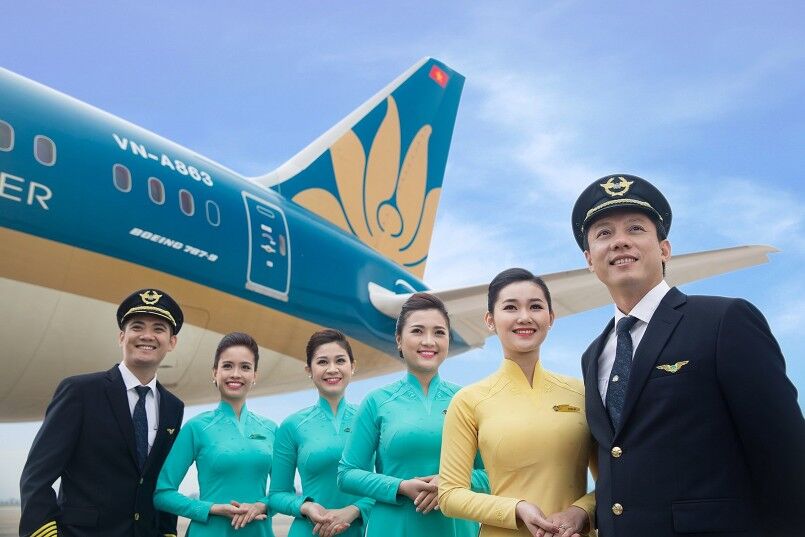 Giá vé máy bay Vietnam Airlines ngày 26/8/2022