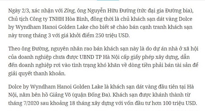 Dolce by Wyndham Hanoi Golden Lake 
