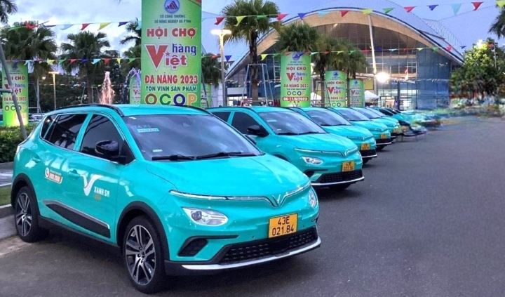 500 taxi điện được phép hoạt động tại Đà Nẵng