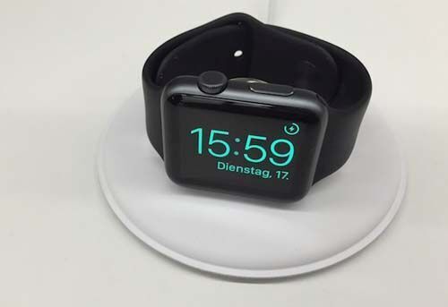 Rò rỉ dock sạc không dây cho Apple Watch