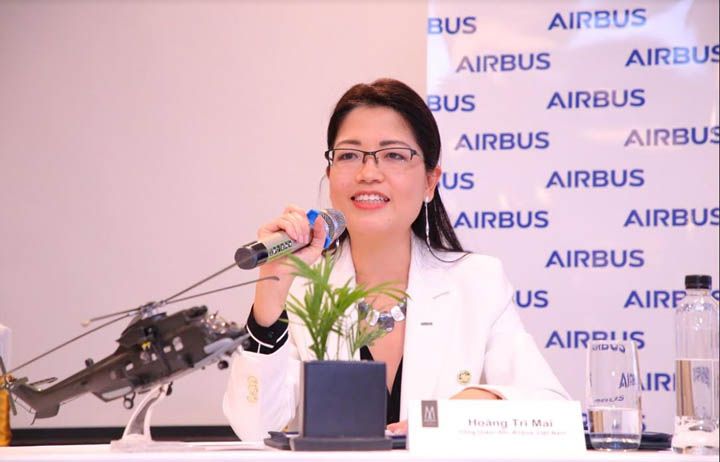 Bà Hoàng Tri Mai, Tổng Giám đốc Airbus tại Việt Nam