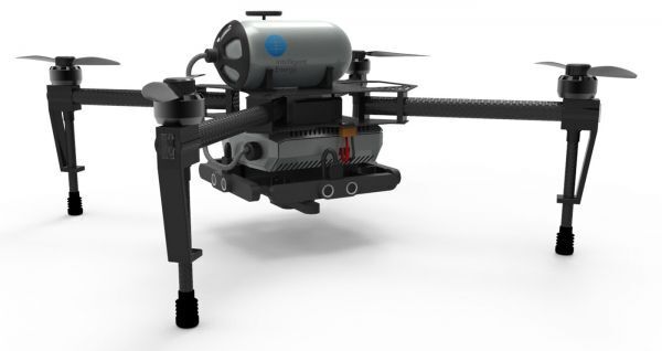 Drone bay được nhiều tiếng bằng pin tế bào nhiên liệu