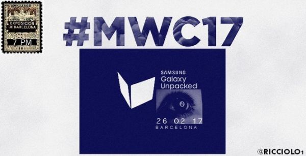 Samsung Galaxy S8 có thể được ra mắt tại sự kiện MWC 2017