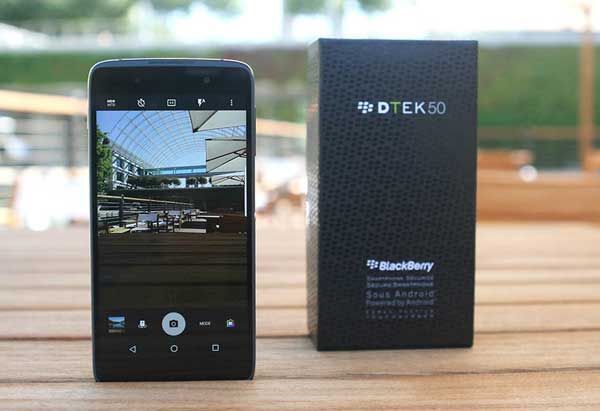 BlackBerry, BlackBerry DTEK50, DTEK50, 