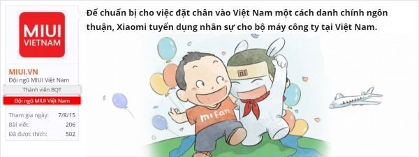 Xiaomi tuyển dụng nhân sự cho bộ máy công ty tại Việt Nam