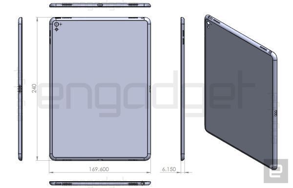 Lộ thiết kế iPad Air 3, sẽ là một iPad Pro thu nhỏ?