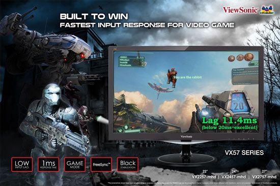 ViewSonic, màn hình cho game thủ