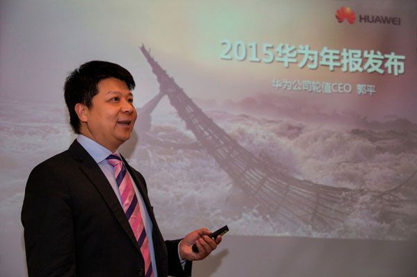 Guo Ping, Phó Chủ tịch kiêm Giám đốc luân phiên (rotating CEO) của Huawei