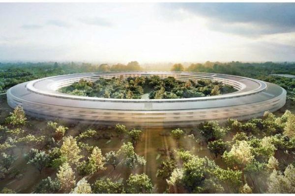 Apple “nhá hàng” trụ sở mới qua video quay bằng Drone
