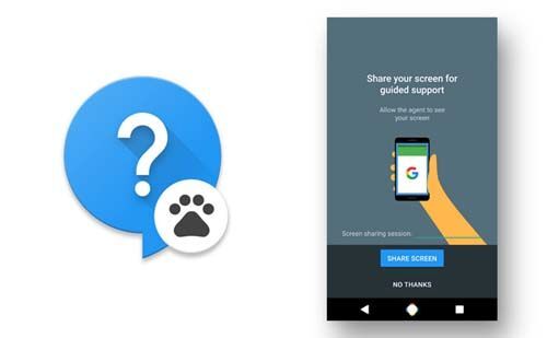 Rò rỉ ứng dụng trợ giúp trực tuyến từ Google cho người dùng Nexus