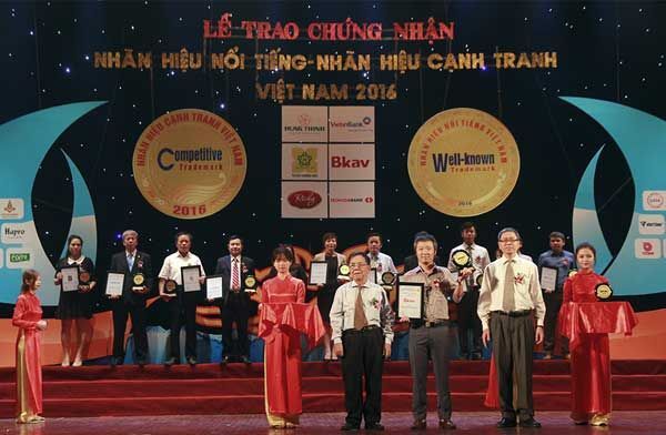 Bkav, nhà thông minh, an ninh mạng, chính phủ điện tử, điện thoại Bkav, Top 10 Nhãn hiệu nổi tiếng nhất Việt Nam, 