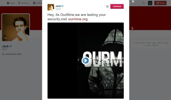 OurMine hack tài khoản Twitter của...CEO Twitter