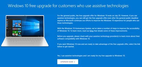 Vẫn có thể nâng cấp miễn phí Windows 10