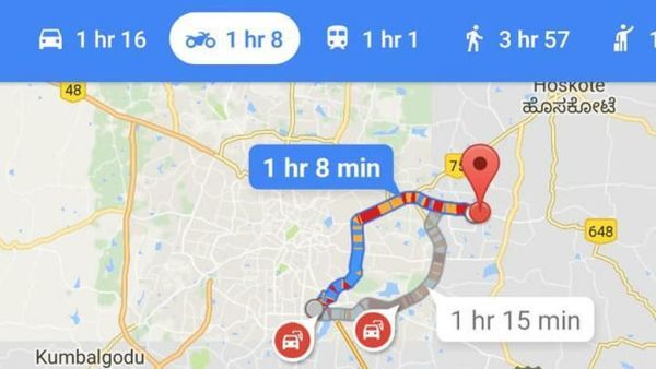 Google Maps cập nhật tuyến đường cho xe gắn máy