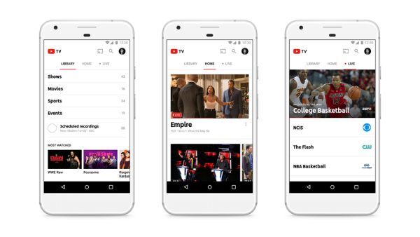 YouTube ra mắt dịch vụ truyền hình trả tiền