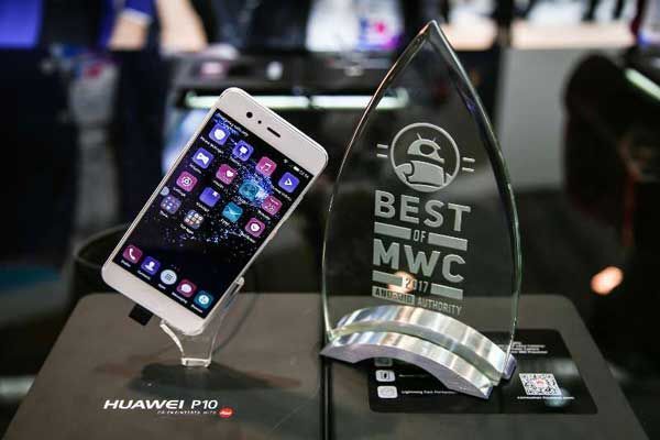 GPS, Huawei, 4G, MWC 2017, Huawei P10, Huawei P10 Plus, HUAWEI WATCH 2, giải thưởng