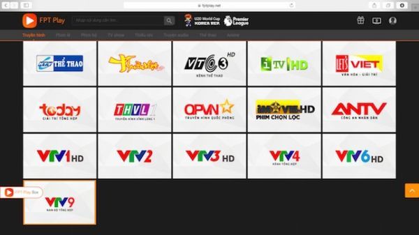 ClipTV và FPT Play ngừng phát một số kênh truyền hình VTV