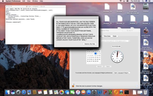 Máy tính Mac có thể bị tấn công bởi mã độc tống tiền - ảnh 1