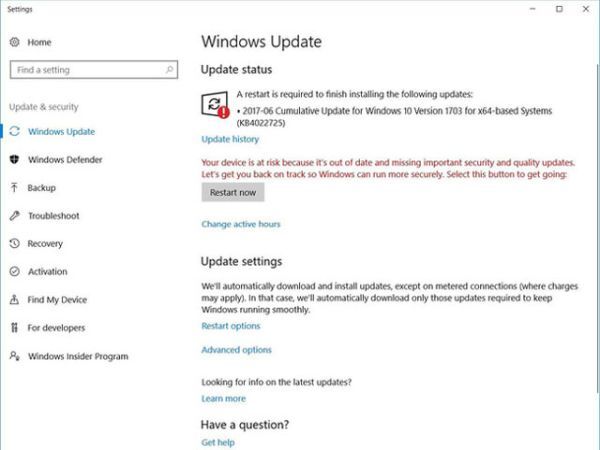 Người dùng được khuyến cáo cập nhật ngay bản vá mới nhất của Microsoft thông qua Windows Update.