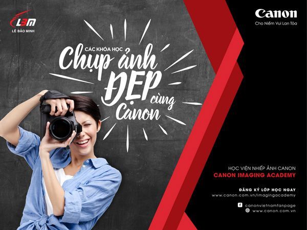 Canon, nhiếp ảnh, máy ảnh Canon, EOS, Canon Marketing Vietnam, 