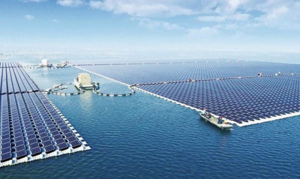 Trung Quốc đầu tư vào việc xây dựng một trang trại năng lượng mặt trời nổi