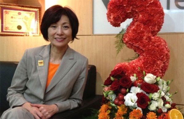 bà Elizabete Fong, Tổng giám đốc điều hành Vietnamobile 