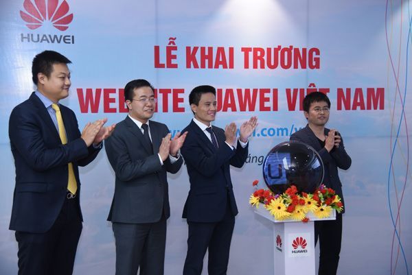  Huawei, xây dựng thương hiệu, CSR, Huawei Việt Nam, website tiếng Việt, khai trương Website, 