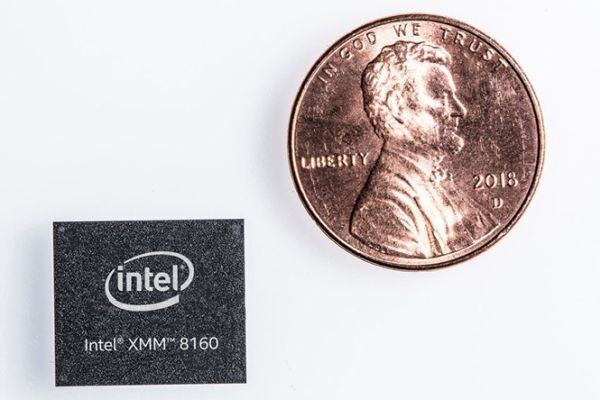 Modem 5G của Intel có kích thước nhỏ gọn và tiết kiệm năng lượng