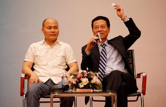Ông Nguyễn Mạnh Hùng, Bộ trưởng Bộ Thông tin &Truyền thông