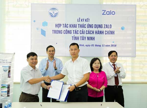 Zalo, dịch vụ công trực tuyến, thủ tục hành chính, Tây Ninh, 
