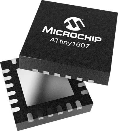 Microchip, Microchip Technology, vi điều khiển, PIC18 Q10, ATtiny1607, 