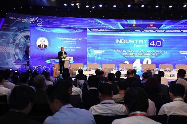 Thủ tướng Nguyễn Xuân Phúc, Cách mạng công nghiệp 4.0, Industry 4.0 Summit 2018, 
