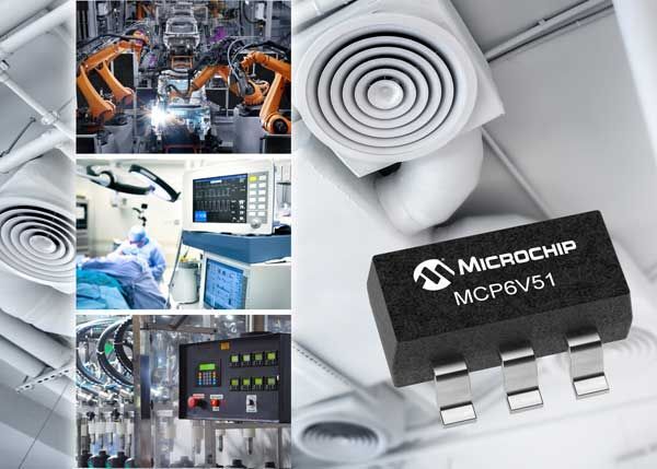 Microchip, Microchip Technology, MCP6V51, 