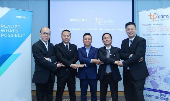 VMware và Tpcoms hợp tác để thúc đẩy hành trình chuyển đổi lên đám mây của DN Việt Nam