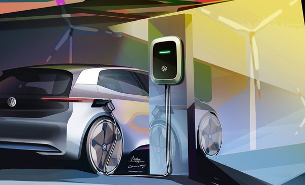  xe hơi, xe điện, Volkswagen, ô tô, khí thải carbon, Infineon, xe ô tô điện, 