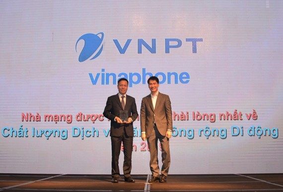 VinaPhone tiếp tục dẫn đầu về sự hài lòng của khách hàng với chất lượng 3G/4G