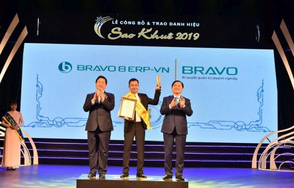 BRAVO 8 (ERP-VN) xuất sắc đạt Top 10 Sao Khuê năm 2019