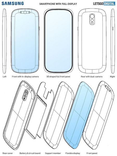 Samsung hé lộ thiết kế cạnh tròn độc đáo của Galaxy S11 
