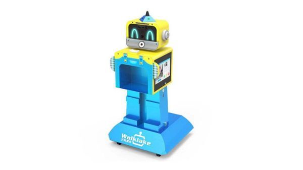 Ngoại hình dễ thương của robot Walklake giúp việc tiếp cận với trẻ em dễ dàng hơn