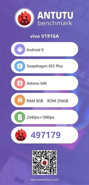 iQOO Pro 5G với Snapdragon 855+ đạt gần 500.000 điểm trên AnTuTu