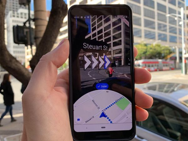 Google Maps AR bắt đầu hỗ trợ Live View