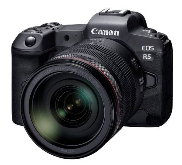  Canon, máy ảnh không gương lật, EOS R5, 