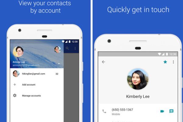 Google Contacts thêm tùy chọn đồng bộ hóa danh bạ trên smartphone