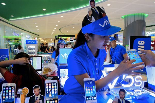Doanh số smartphone vivo vượt Samsung tại Ấn Độ