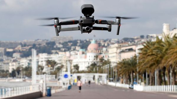 Drone của DJI được cảnh sát Pháp sử dụng tại thành phố Nice