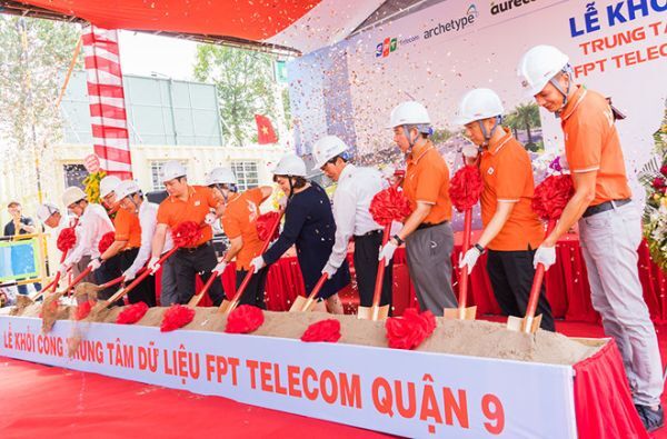 FPT Telecom vừa khởi công trung tâm dữ liệu mới ở TP.HCM