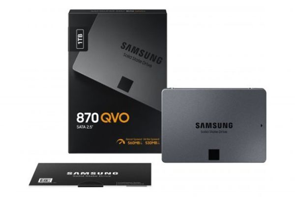 SSD QVO 870 có dung lượng lưu trữ lên đến 8 TB 