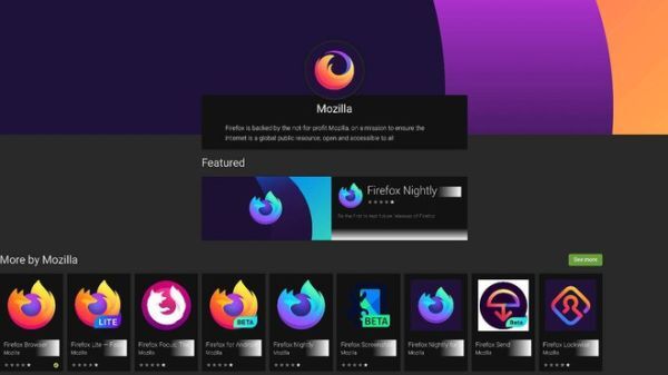 Firefox có nhiều phiên bản trình duyệt khác nhau